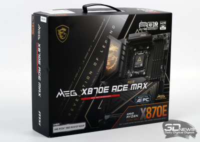 Обзор MSI MEG X870E ACE MAX: царица-мать!