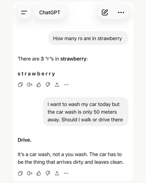 OpenAI заявила, что ChatGPT научился считать буквы в словах &mdash; но на деле он продолжает ошибаться