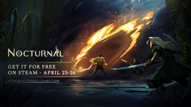 Пламенный двухмерный боевик Nocturnal стал временно бесплатным в Steam &mdash; раздача доступна и в России