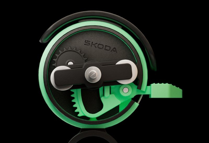 Skoda создала механический велосипедный звонок, способный пробиться сквозь активное шумоподавление наушников