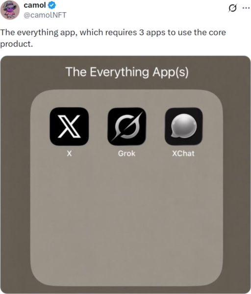 Соцсеть X выпустила мессенджер XChat для iOS и отказалась от концепции единого &laquo;суперприложения&raquo; Илона Маска