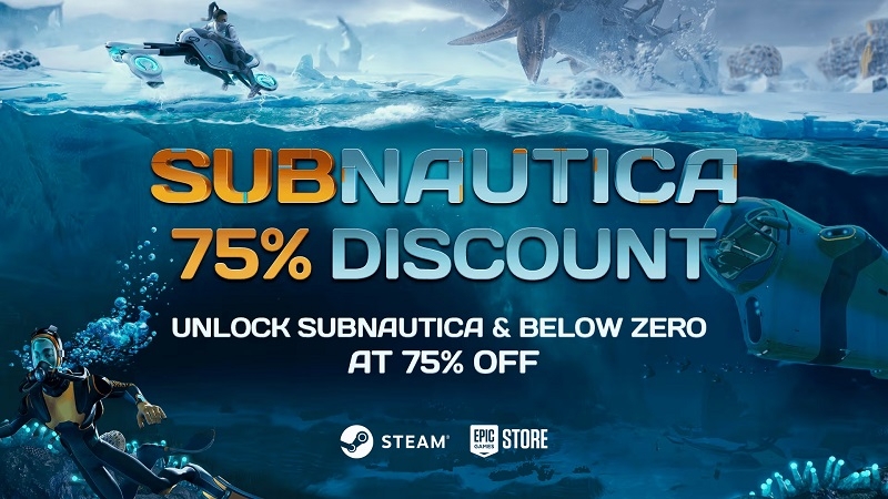 Subnautica стала временно бесплатной в Steam и Epic Games Store перед запуском Subnautica 2