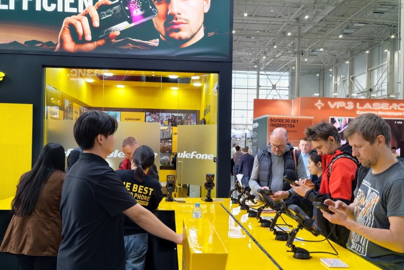 Ulefone на выставке&nbsp;&laquo;Связь-2026&raquo;: защищённые смартфоны с тепловизорами, проектором и другие новинки