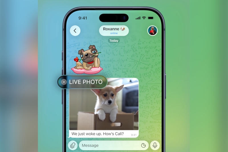 Вышло очередное обновление Telegram: появились ИИ-редактор, поддержка &laquo;живых фото&raquo;, управляемые боты и многое другое