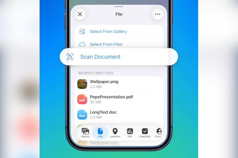 Вышло очередное обновление Telegram: появились ИИ-редактор, поддержка &laquo;живых фото&raquo;, управляемые боты и многое другое