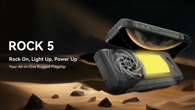 Blackview ROCK 5 &mdash; сверхпрочный смартфон с кемпинговым фонарём, мощным динамиком и батареей на 20 000 мА&middot;ч
