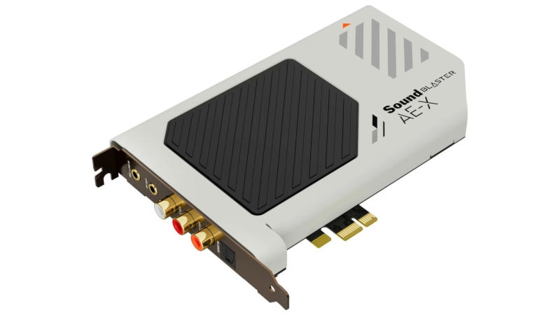 Creative представила звуковую карту Sound Blaster AE-X с поддержкой 32-битного звука на 384 кГц