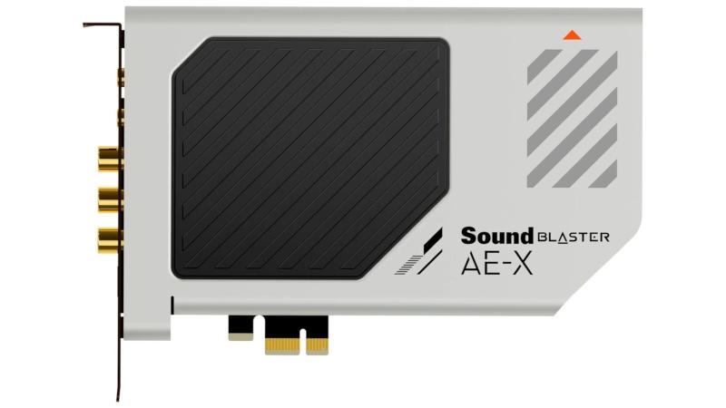Creative представила звуковую карту Sound Blaster AE-X с поддержкой 32-битного звука на 384 кГц