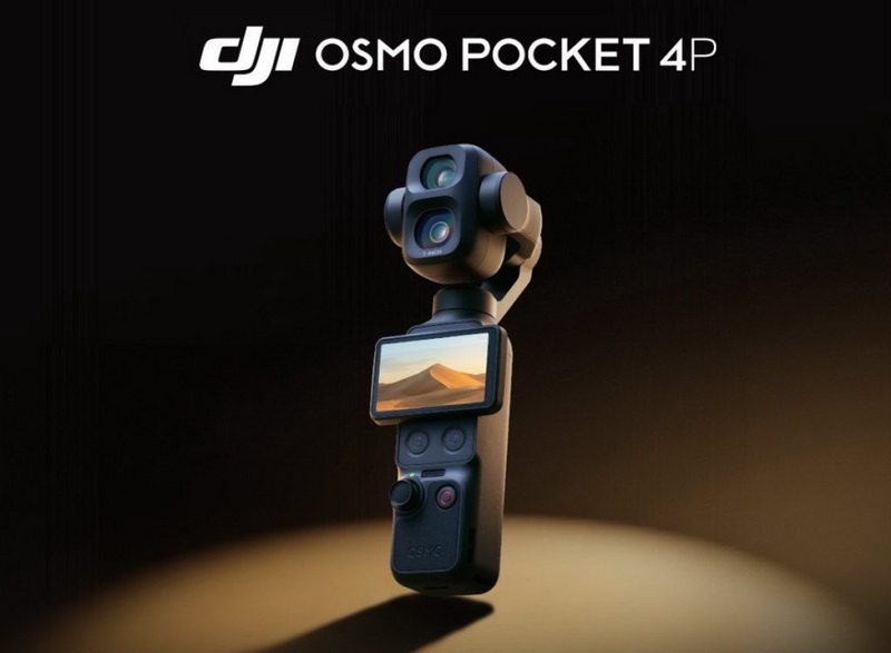 DJI анонсировала в Каннах карманную кинокамеру Osmo Pocket 4P