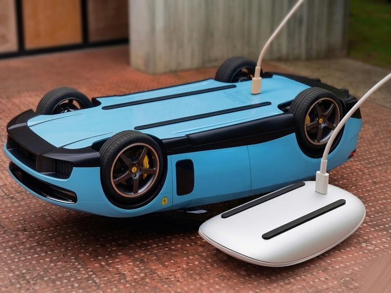 Электромобиль Ferrari Luce высмеяли в соцсетях &mdash; акции компании упали на 8 %