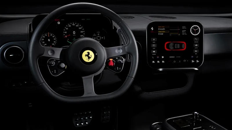 Ferrari представила свой первый электромобиль Luce &mdash; с дизайном от Джони Айва и ценой &euro;550 000