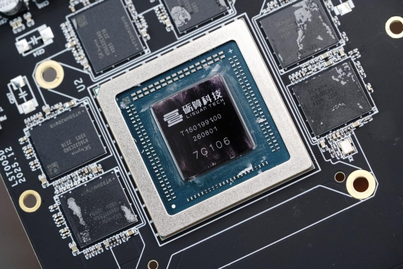 Founders Edition, но не от Nvidia: китайская Lisuan Tech показала игровую видеокарту LX 7G100 в эталонном исполнении