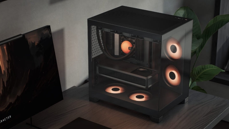 Fractal Design выпустила панорамный корпус Pop 2 Vision с двухкамерной компоновкой и реверсивными вентиляторами