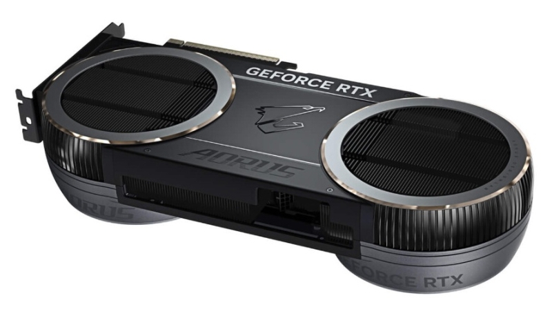 Gigabyte запустила продажи Aorus GeForce RTX 5090 Infinity с необычным дизайном и скрытым вентилятором