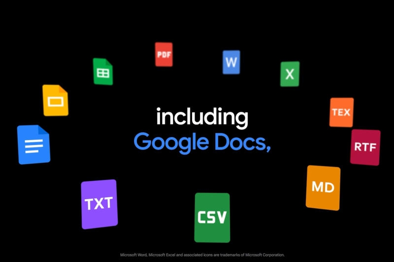 Google Gemini научился по простым запросам генерировать файлы Word, Excel и других форматов