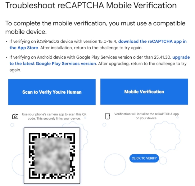 Google привязала reCAPTCHA к Play Services и отрезала от верификации пользователей Android без сервисов Google