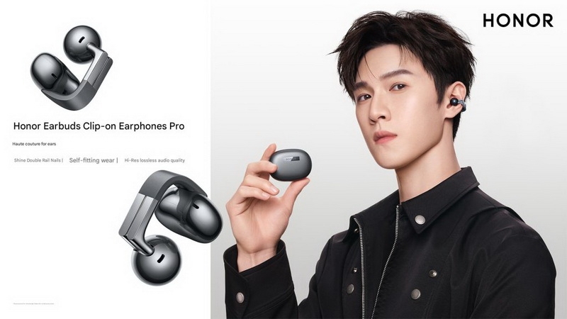 Honor представила наушники-клипсы Earbuds Clip Pro с автономностью до 47 часов и ценой $88
