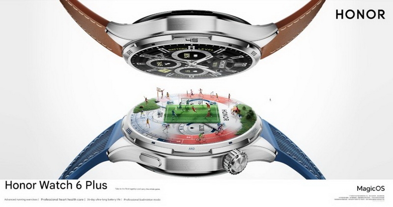Honor представила смарт-часы Watch 6 Plus с автономностью до 17 дней и ценой от&nbsp;$191