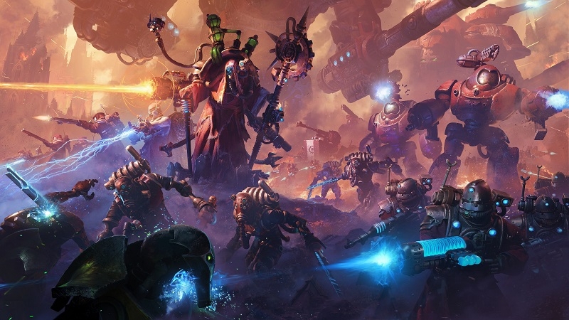Инструменты войны: разработчики Warhammer 40,000: Dawn of War 4 показали, как сражаются техножрецы из Адептус Механикус