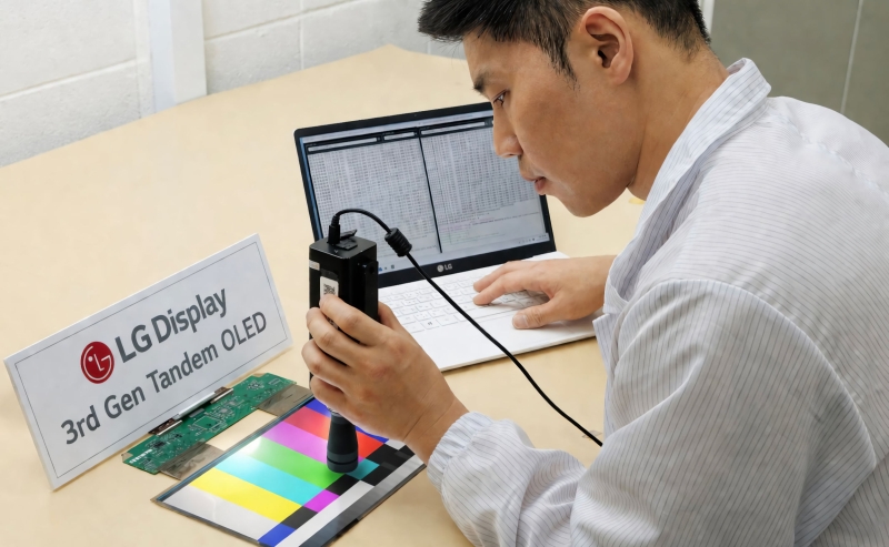 LG Display показала Tandem OLED с удвоенным сроком службы и сниженным потреблением, а также геймерский 720-Гц OLED-дисплей