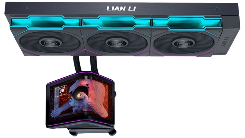 Lian Li выпустила СЖО с 6,67-дюймовым изогнутым дисплеем&nbsp;&mdash;&nbsp;HydroShift II OLED Curved 360 AIO