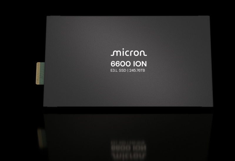 Micron выпустила первый SSD ёмкостью 245 Тбайт &mdash; Micron 6600 ION&nbsp;для центров обработки данных