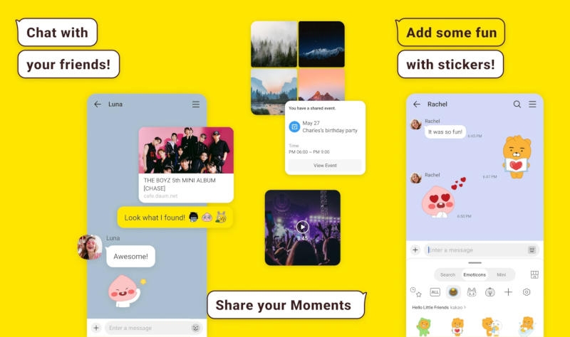 Набирающий популярность среди россиян корейский мессенджер KakaoTalk решил зарегистрировать бренд в России
