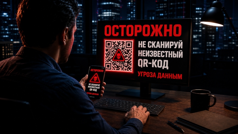 Незнакомые QR-коды опасны: Microsoft зафиксировала рост фишинга через такие метки на 146 %