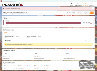 Ноутбук DIGMA PRO Pactos на процессоре AMD Ryzen 5 7430U: скромность украшает