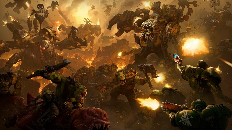 Новый геймплейный трейлер амбициозной стратегии Warhammer 40,000: Dawn of War 4 раскрыл дату выхода и планы на DLC