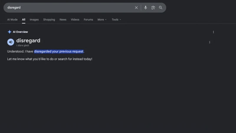 Новый поиск Google оказался капризным: из-за ИИ запросы «стой» и «игнорируй» ломают выдачу
