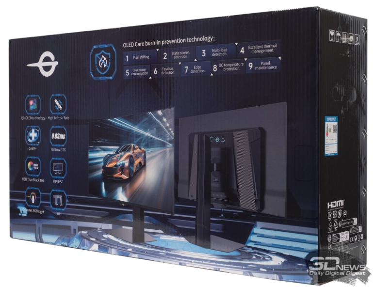 Обзор игрового QD-OLED WQHD-монитора Titan Army G27W9S: ярче и быстрее