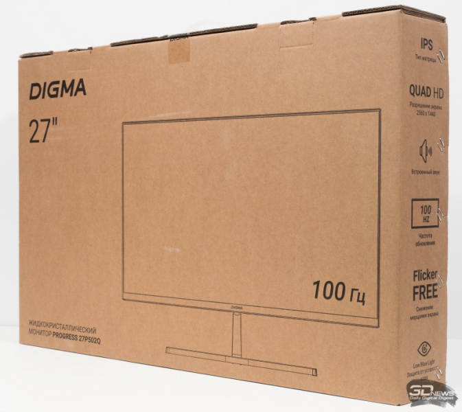 Обзор WQHD IPS-монитора Digma Progress 27P502Q: минимум - 2026