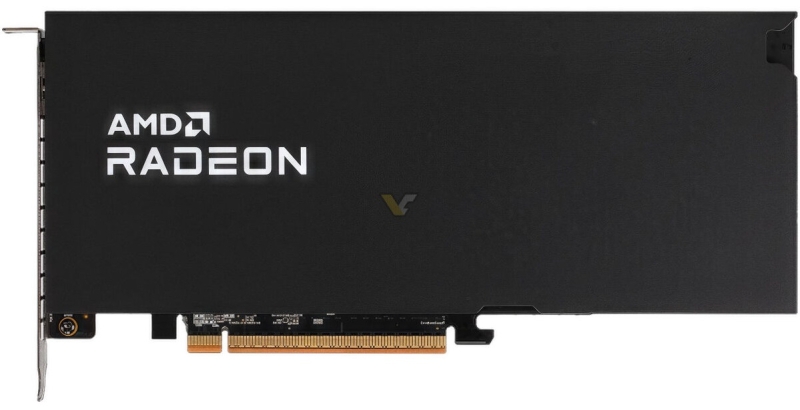 PowerColor выпустила тонкую профессиональную видеокарту Radeon AI PRO R9600D с разъёмом 12V-2&times;6