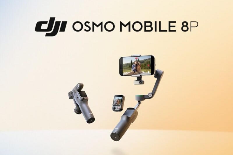 Представлен стабилизатор для смартфонов DJI Osmo Mobile 8P &mdash; теперь со съёмным дисплеем-пультом