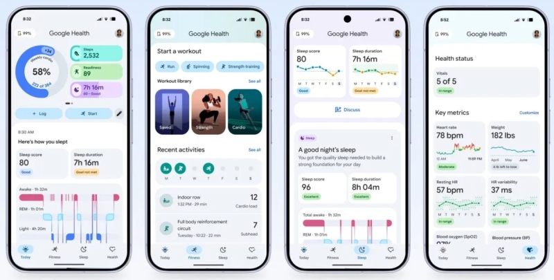 Приложение Fitbit превратилось в Google Health &mdash; и сможет собирать данные о здоровье даже из Apple Health