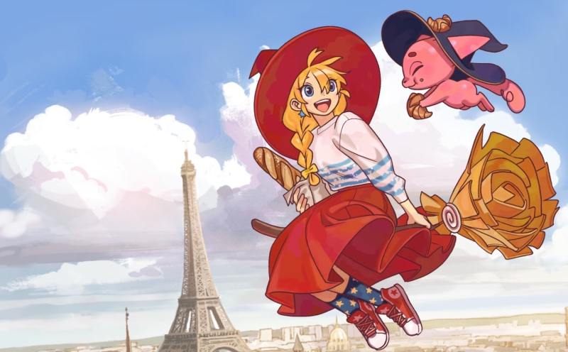 Ролевая игра The Witch's Bakery подружит геймеров с общительной ведьмой-пекарем из Парижа &mdash; релиз намечен на август