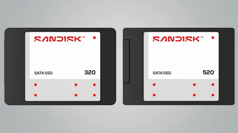 Sandisk выпустит антикризисные SATA SSD объёмом до 4 Тбайт&nbsp;&mdash;&nbsp;Sandisk 320 и 520