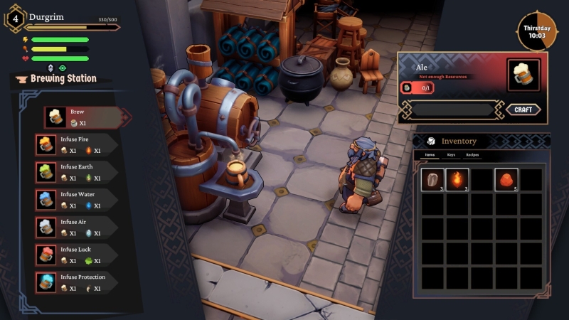 Тактическая ролевая игра RuneSmith позволит возглавить отряд дворфов, чтобы выбить из главного злодея денежный долг