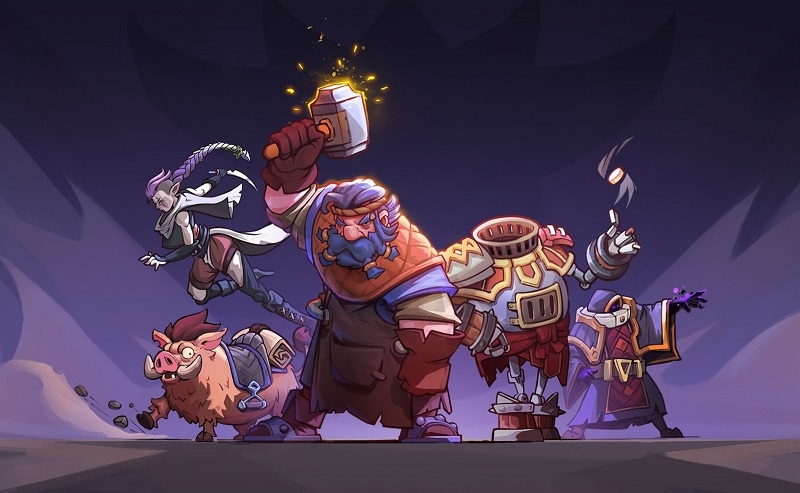 Тактическая ролевая игра RuneSmith позволит возглавить отряд дворфов, чтобы выбить из главного злодея денежный долг