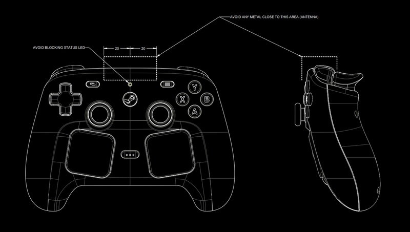 Valve открыла путь к кастомизации Steam Controller и Steam Controller Puck, опубликовав точные чертежи их корпусов
