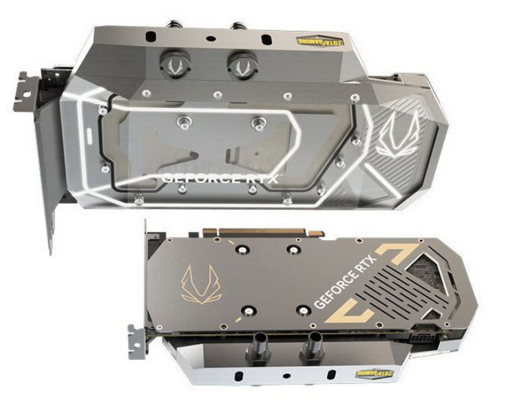 Zotac выпустит GeForce RTX 5080 20th Anniversary Edition с массивным водоблоком