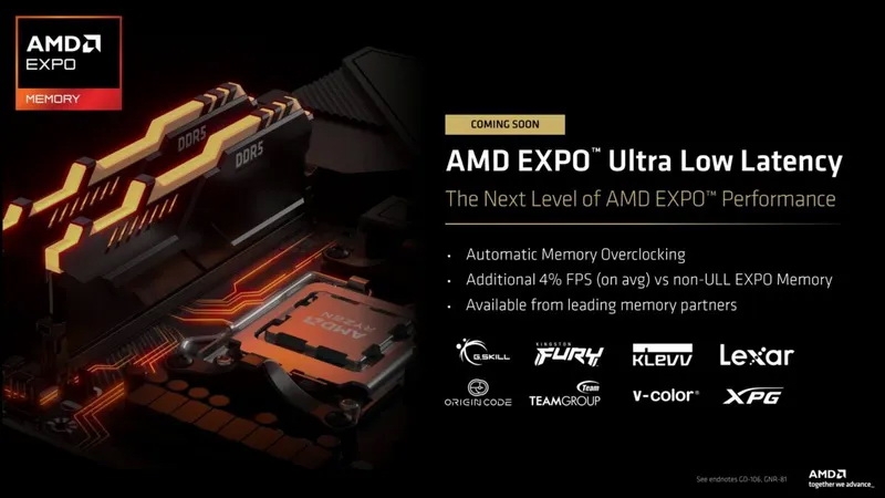 AMD раскрыла детали EXPO ULL &mdash; бесплатный прирост FPS оказался проще, чем ожидалось