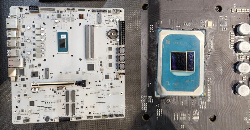 Ангстремные мобильные процессоры Intel Panther Lake и Wildcat Lake начали появляться на настольных платах