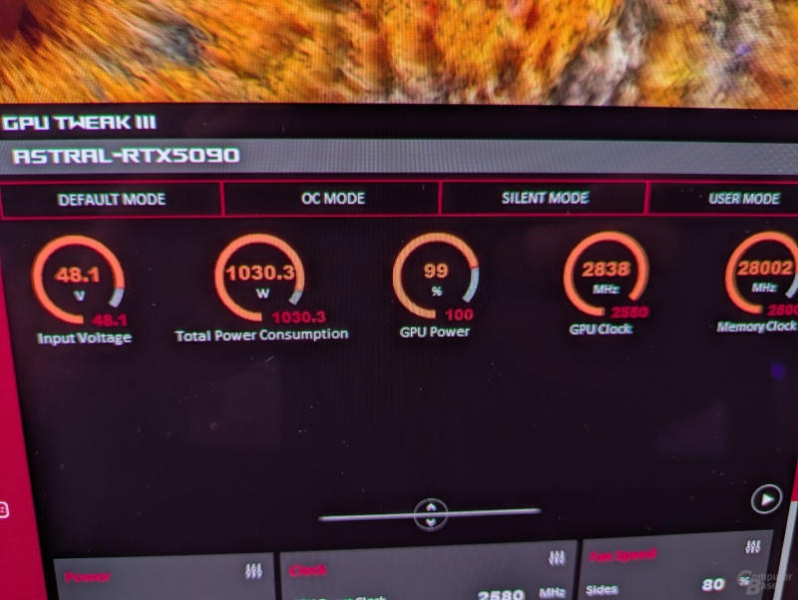 Asus научила GeForce RTX 5090 потреблять больше 1000 Вт через один кабель &mdash; напряжение увеличили вчетверо