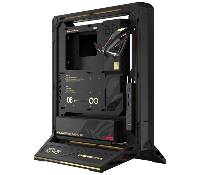 Asus представила открытый корпус ROG GR20 Edition 20 с вентилятором с перекрестным потоком