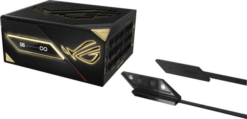 Asus представила ROG Astral RTX 5090 Edition 20 с изогнутым экраном и 3000-Вт блок питания ROG Thor Titanium III Edition 20