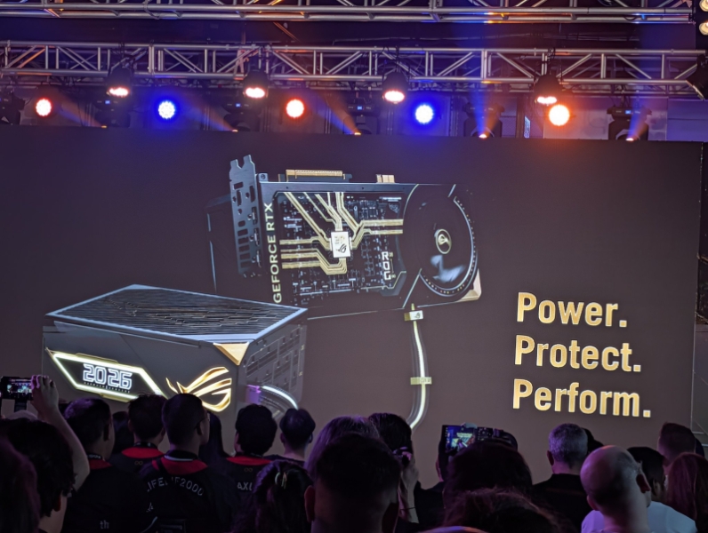 Asus представила ROG Astral RTX 5090 Edition 20 с изогнутым экраном и 3000-Вт блок питания ROG Thor Titanium III Edition 20