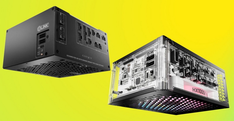 Corsair показала прозрачный блок питания HX1000i Shift Crystal