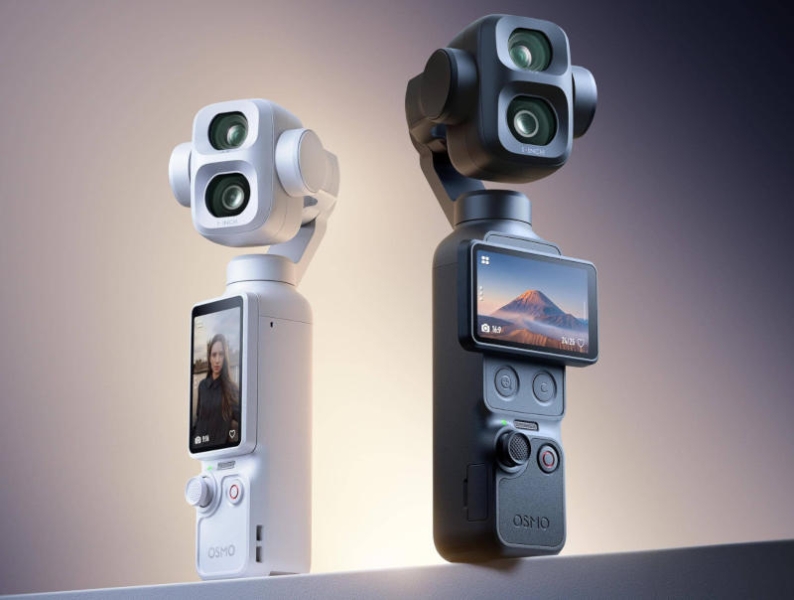DJI представила карманную камеру Osmo Pocket 4P с двумя объективами, &laquo;киношными&raquo; функциями Ronin и стабилизатором